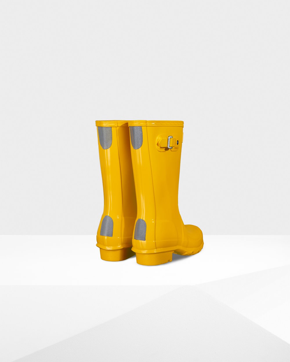 Botas De Agua Hunter Niños Amarillo Original Big Gloss 739180-FDM